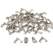 48 Bails Rhodium Connectors Jewelry Bracelet Chain Part