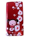 Pucca Checkbook wallet- Pucca and cherry blossoms wallet