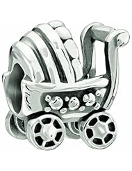 Authentic Chamilia Baby Buggy Charm Bead 2010-3083
