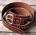 Triple K Brown Deluxe Cartridge Style 740 Leather Belt 44/45 LC Ammo Loops SAME DAY SHIPPING!!