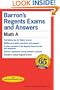 Math A (Barron's Regents Exams and Answers Math a)