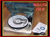 from PROLECTRIX RETRO TURNTABLE VINYL RECORD DECK PLAYER WITH USB CONNECTION - WORKS WITH 33-45-78 SIZE RECORDS Model PROLECTRIXUSB