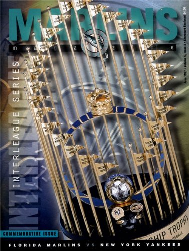 1997 Florida Marlins Interleague Series Commemorative Issue Magazine