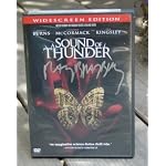 A SOUND OF THUNDER DVD, new, signed by Ray Bradbury book cover