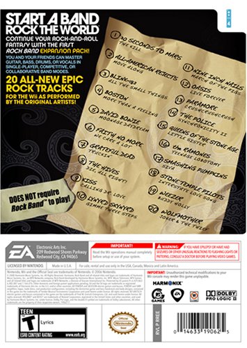 Rock Band Track Pack: Vol. 1 image