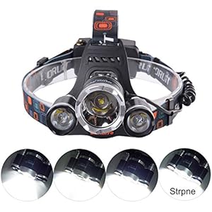 Cheap  XCSOURCE® 6000LM 3x CREE LED Scheinwerfer Headlamp Headlight Stirnlampe L2 2X Wiederaufladbarer Blitz 18650 Akku Handwerkzeuge LD386