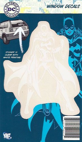 Batgirl DC Originals Family Car Window Sticker Decal