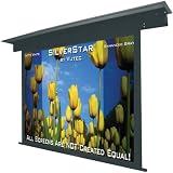 120 Lectric II Ceiling Recessed 4:3 Motorized Projection Screen - 96 X 72 Viewing Area 120 Lectric II Ceiling Recessed 4:3 Motorized Projection Screen