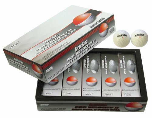 Longridge LONGRIDGE PRO VELOCITY BALLS( 15PK) WHITE