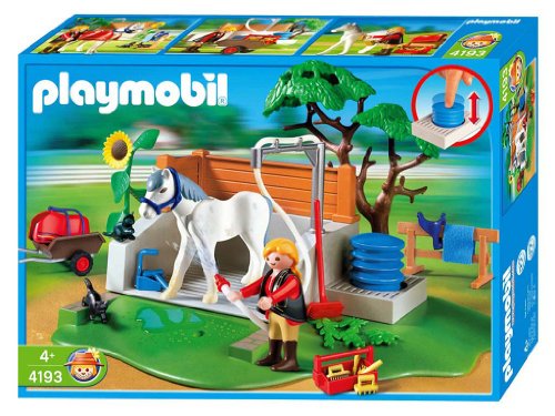 Playmobil -4193 Horse Washing Station