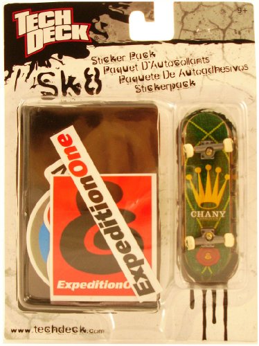 Tech Deck Sk8 Sticker Pack CHANY board wth 5 Stickers