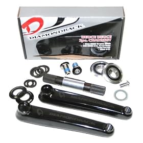 Diamondback Deuce BMX Race 3 piece Crankset w/American BB 180mm