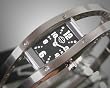 Harley Davidson Ladies Black Dial Bangle Watch 76L031