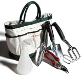 Strathwood 5-Piece Garden Tool Set in Tote Bag