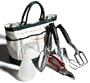 Strathwood 5-Piece Garden Tool Set in Tote Bag