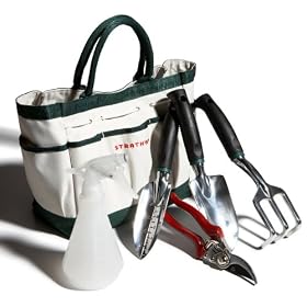 Strathwood 5-Piece Garden Tool Set in Tote Bag