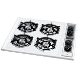 Frigidaire : FGC26C3AW 26in Open Burner Gas Cooktop - White