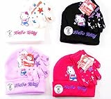 Hello Kitty Girls Hat and Gloves Winter Set