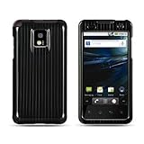 CRYSTAL BLACK LINE Sanp-on Rubber Touch 2pcs Phone Protector Hard Cover Cas ....