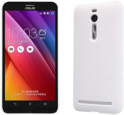 Asus Zenfone 2 5.5'' Inch Case,Leevin(TM) Frosted Hard Case Cover with HD Screen Protector for Asus Zenfone 2 (ZE550ML/ZE551ML) 5.5'' Inch (Frosted White)