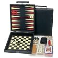 7-in-1 Travel Game Set - Black Lizard