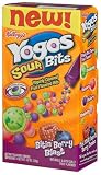 Yogos Sour Bits, Bitin' Berry Blast, 6-Count Pouches (Pack of 8)