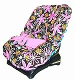 Cocoa Flower Toddler Carseat Cover
