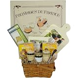 Cheese and Condiments Gourmet French Gift Basket by European Gift Baskets