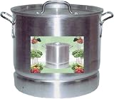  : 20-TO-52QT X-LARGE ALUMINUM STEAMER 5-PIECE SET 5PC/SET