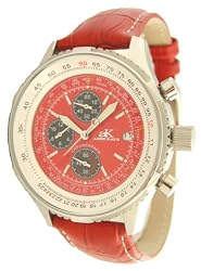 Adee Kaye Basant III Pilot Chronograph ak6230-m-red