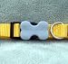 Red Dingo Dog Collar, Medium, Yellow