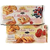 ASOLO DOLCE MELODY STRUDELS FRUIT FILLED MIXED BERRY ITALY INTERNATIONAL FOOD 3.5 OZ