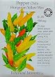 Hungarian Yellow Wax Heirloom Chile Pepper Certified Organic Seeds 50 Seeds