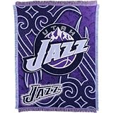 Utah Jazz Jacquard Woven Throw Blanket