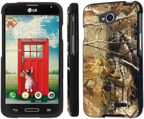 NakedShield LG Optimus Exceed 2 (Hunter Camouflage) Total Hard Armor LifeStyle Phone Case