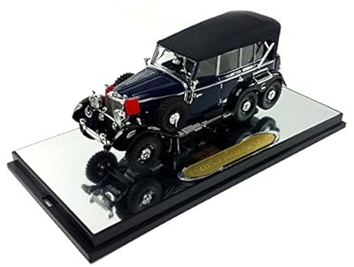 1938 Mercedes G4 Blue 1/43 Diecast Car Model by Signature Models 43710