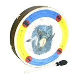 16 Inch Buffalo Drum with Buffalo Graphic - B0002I1ESW