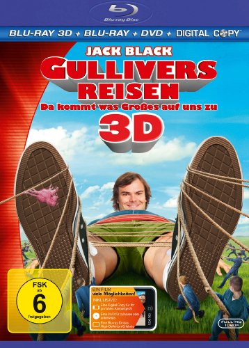 Produkt-Bild: Gullivers Reisen - Da kommt was Gro&szlig;es auf uns zu (inkl. Blu-ray + DVD + Digital Copy) [3D Blu-ray]