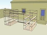 Home Away From Home Style 3 Outdoor Cat Enclosure Color: Black