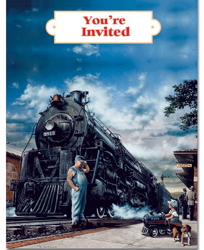 Invitations Cards  Party on Invitation Cards  Trainweb  Inc   Toys   Games Categories Party