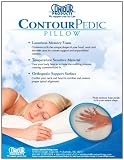 Contour Standard Pedic Pillow, White