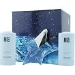 Angel By Thierry Mugler For Women. Set-eau De Parfum Spray Refillable .8 OZ & Shower Gel .83 OZ & Body Cream 1 OZ