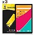 TabSuit Dragon Touch X10 Screen Protector Ultra-Clear of High Definition (HD)-3 Pack for Dragon Touch X10 Android Tablet