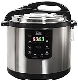 Elite EPC-1013 Platinum Electric Pressure Cooker, 10 quart, Stainless