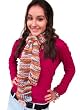 Handmade Acrylic Lightweight Scarf - Winter Montana Fields (100% Knitted By H...
