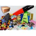 Bauchladen Inhalt 50teiliges Partyset - Junggesellenabschied Party Feier Karneval Fasching