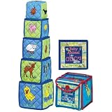 Baby Animal ABCs Soft Building Blocks and Board... by