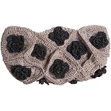 Mar Y Sol Claire Crochet Raffia Rosette Clutch