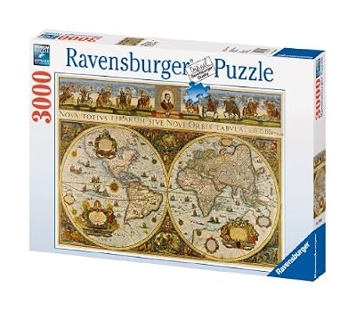 Ravensburger World Map, 1665 - 3000 Piece Puzzle
