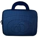 Kroo Cube Case with Pocket for Netbook up to 12-Inch (Blue)